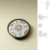 Rinyu Gui Song Dança da Borboleta Entre as Flores Tampa de Esmalte Rosa Porta-tampa Bule Criativo de Alto Padrão Porta-tampa de Tigela Acessórios para Cerimônia do Chá Porta-copos