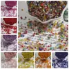 450g Accesorios para Joyería Hecha a Mano DIY Tubos Chapados en Plata de 2 mm Cuentas de Vidrio Bordado a Mano Accesorios para Ropa Al por Mayor