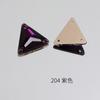 Dongzhou Furo Duplo Triangular Fundo Plano Costurado à Mão Strass Alta Qualidade Strass para Vestido Roupas Vestido de Casamento Sapatos Strass Cristal Triangular