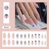 Pegatinas para uñas ponibles Armadura de ballet Pegatinas para uñas Pegatinas para uñas Pegatinas para uñas removibles Uñas terminadas