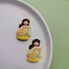 Muñeca de Estilo Étnico Nacional Nuevo Accesorios Planos de Resina Accesorios Decorativos Planos de Resina de Estilo Antiguo DIY