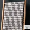 Tela Simple de Sofá Pied de Poule, Funda de Cojín de Lino Engrosado en Forma de Diamante, Cojín Decorativo, Cojín de Sofá, Tela Decorativa Hecha a Mano