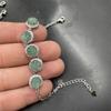 Pulsera Princesa de Cabujón Azul Agua de Jadeíta Natural Grado A con Incrustación Tipo Hielo para Mujer, Joyería de Alta Gama de Moda, Modelo Nuevo