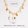 Collares de Joyería Transfronteriza Europeos y Americanos, Accesorios Estilo Vacaciones, Collares Gargantilla Versátiles de Lujo Ligero con Conchas, Joyería de Collares Hechos a Mano para DIY