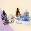 Anime Estrela Desenho Animado Suporte Acrílico Personalizado Figura Estudante Presente Modelo Ornamento Cartão Humanoide Suporte Duplo
