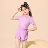Novos Trajes de Banho Infantis para Meninos e Meninas, Fatos de Banho de Verão de Duas Peças com Mangas Longas para Crianças Pequenas, Médias e Grandes, Trajes de Banho Profissionais para Bebês, Atacado