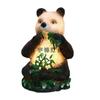 Lámpara LED con forma de oso de anime, lámpara LED luminosa con forma de árbol de bambú y forma de animal.