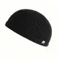 Gorro de Punto, Mismo Gorro de Lana de Otoño e Invierno, Gorro de Marca de Moda tipo Landlord, Versátil Gorro Casual Tipo Piel de Melón, Gorro de Invierno Frío con Visera Corta