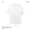 Camiseta de Algodão Puro com Estampa de Personagem Retrô da Marca Trendy de Peso Pesado 250g, Manga Curta, Nova, Caimento Solto, Top Transfronteiriço, Atacado