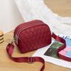 Bolso Pequeño Cruzado de Hombro para Mujer, Venta Directa de Fábrica, Modelo Nuevo 2025, Estampado con Logo, Moderno, Casual, Versátil, Bolso Bordado para Mujer