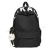 Mochila Simples Leve de Cor Sólida Novo Estilo para Estudantes Universitários, Mochila de Grande Capacidade para Estudantes do Ensino Médio, Bolsa Escolar, Mochila de Viagem