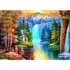 Pintura de diamante DIY paisaje pedrería punto de cruz pintura decorativa diamante completo transfronterizo exclusivo para venta directa de fábrica