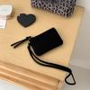Mini Bolso Pequeño Colgante de Cuello Estampado de Leopardo a la Moda Monedero para Lápiz Labial Otoño 2024 Lindo Bolso Cuadrado Pequeño de Hombro
