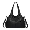 Bolsa de Mão Feminina Fashionável Vintage de Alta Qualidade, Modelo Novo 2026, Grande Capacidade, Versátil e Conveniente, Bolsa de Ombro/Transversal