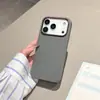 Funda de Teléfono Móvil Macaron de Color Sólido para Verano Adecuada para Iphone17Promax/16/15/14 Funda Protectora Anti-Caídas