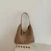 Bolso de Paja Transfronterizo para Mujer, Gran Capacidad, Estilo Relajado, Bolso de Hombro para Playa de Vacaciones, Bolso de Moda de Alta Gama para Debajo del Brazo