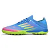 Nuevos Zapatos de Fútbol Transfronterizos 2025 para Hombres y Mujeres, Tacos Largos Juveniles, Tacos Rotos, Tenis de Entrenamiento para Juego, Zapatos de Cuatro Colores