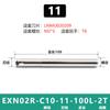 Portaherramientas de fresado de avance rápido Toshiba exn03R a prueba de golpes lnmu0303 hoja de avance rápido portaherramientas de fresado de doble cara abierto grueso