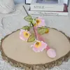 3 Cabezas de Flores de Amapola de Seda para Boda, Flores de Seda de Amapola para Fondo del Hogar, Flores de Amapola para Decoración de Boda