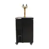 Máquina de Cerveza de Barril de Doble Cabezal al por Mayor de Fábrica, Máquina Comercial de Cerveza Artesanal Refrigerada por Aire, Máquina Automática de Cerveza de Barril
