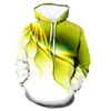 2024 Transfronterizo Nuevo Sudadera con Capucha Estampado Digital 3D Holgada Moderna para Hombre