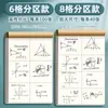 Caderno de Rascunho para Exame de Admissão de Pós-Graduação Divisória Especial para Cálculo Matemático para Alunos do Ensino Fundamental com Linha Picotada