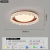 Lámpara de techo para dormitorio Dizan, estilo retro americano de mediados de siglo, luz para dormitorio principal, luminaria simple de espectro completo para protección ocular, estilo francés