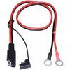 Cable de alimentación para coche con enchufe SAE para encendedor de cigarrillos cable de extensión de encendedor de cigarrillos a SAE cable de enchufe de bomba