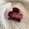 Nuevo Estilo 2025 Pinza Retro de Tamaño Mediano con Lazo para Mujer, Pinza de Tiburón de Gama Alta para la Parte Trasera de la Cabeza con Poco Volumen de Cabello, Accesorio Popular para el Cabello