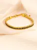 Pulsera de Acero de Titanio de Nuevo Estilo Europeo y Americano de Gama Alta, Versátil Joyería de Acero Inoxidable de Moda de Gama Alta Incrustada con Diamantes Simple Lujo Ligero Venta al por Mayor