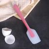 Raspador de Silicona Translúcido de Mancha, Raspador de Mantequilla Resistente a Altas Temperaturas, de una Pieza, Pequeño para Mezclar Crema de Pastel, Horneado