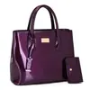 Bolso para Mujer 2026 Nuevo Estilo Retro Europeo y Americano Charol Bolso de Mano Nupcial para Boda Hombro Único Cruzado Bolso Estructurado Bolso para Viajar al Trabajo al por Mayor