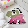 Tapete de Cachorro Transfronteiriço Tapete de Quarto ao Lado da Cama Estilo Ins Tapete de Veludo de Comércio Exterior Tapete de Resfriamento de Pelúcia para Quarto de Criança