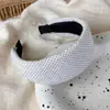 Faixa de cabelo de tecido cinza em tom frio, estilo coreano, para outono e inverno, estampa de leopardo, padrão floral, vários estilos, adiciona volume ao topo da cabeça, acessório de cabelo estiloso para o dia a dia para mulheres