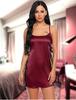 Ropa interior sexy Europa y Estados Unidos AliExpress Amazon explosiones tirante de encaje pijama con abertura lateral fábrica de origen