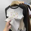 Capa base cálida de forro polar para niños medianos y grandes 2026 Otoño/Invierno Nueva camiseta de manga larga raglán para niñas, top interior hipoalergénico