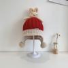 Chapéu de bebê outono e inverno bebê engrossado protetores de ouvido cap meninos e meninas pulôver chapéu infantil chapéu de malha chapéu de lã
