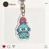 Chaveiro Peixe Feio Explosões Pingente Acrílico Desenho Animado Fofo Estojo de Caneta Mochila Pingente de Desenho Animado Chaveiro de Estudante
