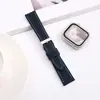 Adecuado para Huawei Gt4/Gt5 Fat Sea Correa Inteligente de Cuero Estilo Retro Liberación Rápida Piel de Vaca Escarchada Primera Capa Cuero Genuino 22mm