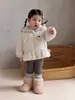 Chaqueta de plumón con capucha para bebé niña Otoño Invierno Plumón de pato blanco Súper linda Cálida Cortavientos Versátil Prenda superior Ropa para bebé