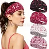 Moda Europea y Americana para Mujer, Estampada, para Viaje, Fiesta, Absorbente de Sudor, Transpirable, para Yoga, Running, Fitness, Deportes, Cinta para la Cabeza