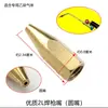 Accesorios Pequeños para Antorcha de Soldadura Portátil Válvula Reductora de Presión de Gas de Oxígeno de 2L Conector de Manguera Puente de Tubería Válvula Medidora de Soldadura