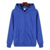 Abrigo de otoño e invierno con cremallera, overol con capucha, fiesta de compañeros, sudadera de felpa, camisa publicitaria con logo bordado