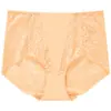 Pantaletas de encaje sin costuras Xiaotianer para mujer, transpirables, talla grande, huecas, con empalme de seda helada, sexys, entrepierna de algodón puro, bragas para mujer