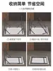 Mesa para Romper Huevos, Mesa de Ajedrez y Cartas, Mesa Cuadrada, Mesa Plegable Portátil de Plástico, Mesa de Mahjong, Mesa para Jugar al Aire Libre