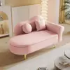 Mejora de apartamento pequeño: sofá otomana de almacenamiento, sillón reclinable estilo europeo, área de espera de tienda de ropa, sofá reposapiés moderno