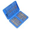 Juego Extendido de 50 Piezas de Destornilladores, Punta de Broca, Juego de Fundas para Varilla, Punta Tipo Flor de Ciruelo Cruzada en Forma de U