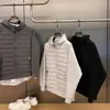 Chaqueta Nueva 2024 para Hombre y Mujer de Primavera y Otoño Chaqueta Delgada Acolchada de Algodón Cárdigan Simple Casual Suéter con Costura Chaqueta con Capucha para Pareja