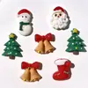Nueva crema de pegamento de Navidad, accesorios de resina para bricolaje, funda para teléfono de árbol de Navidad, materiales para accesorios para el cabello, imanes de nevera de resina