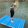 Balsa de bambú bote de bambú balsa de bambú plástico PVC plástico grueso tubería de plástico tubería de agua pequeña para pesca en agua fábrica de botes de pesca